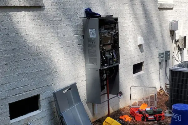 Navien tankless installation Catawba County